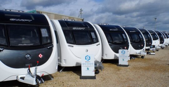 Caravans full of accessories